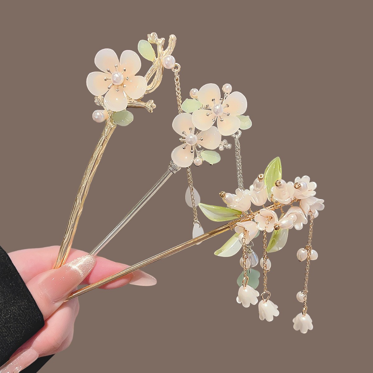 Hair Fork Stick - Vintage Chinese Style Tassel Hair Pins