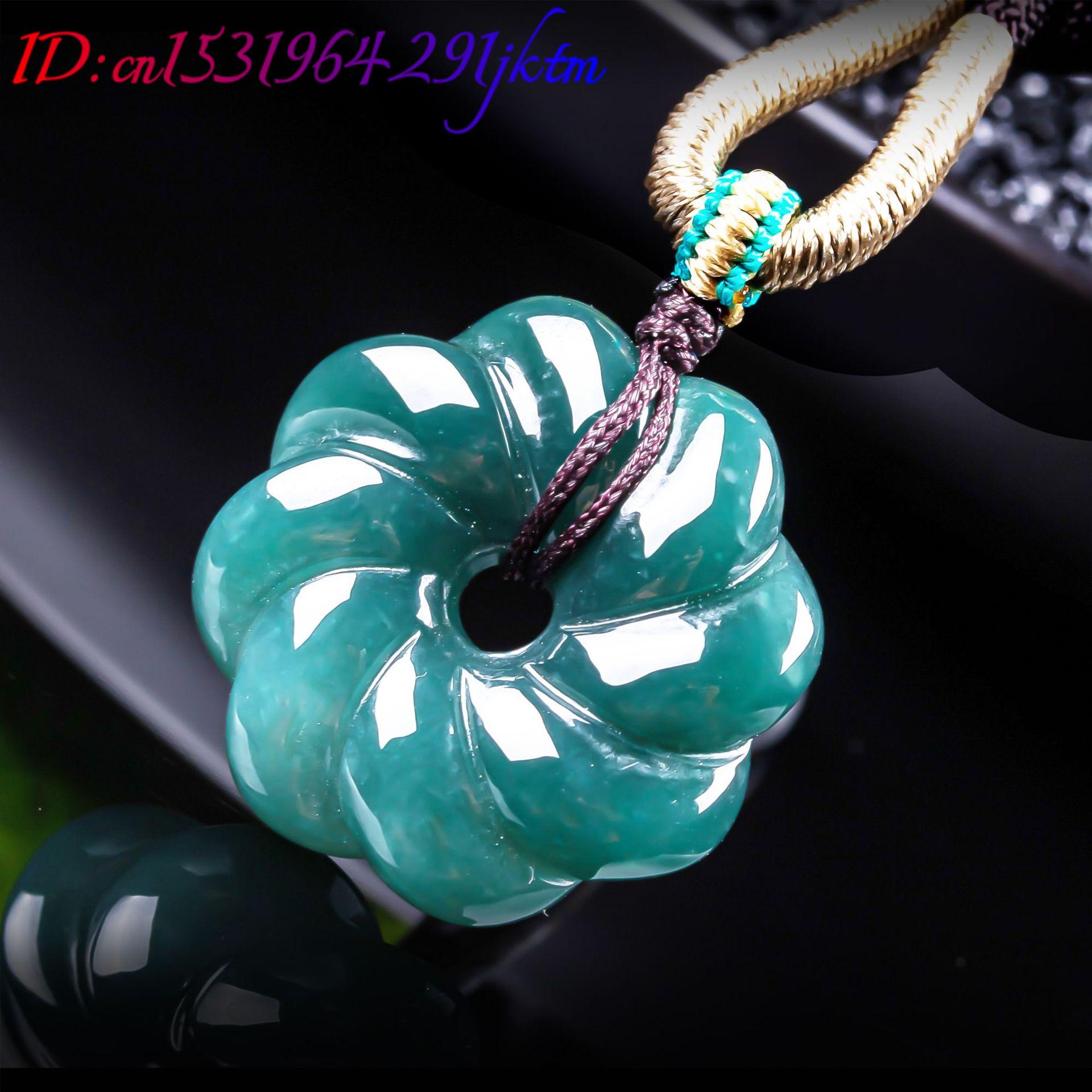 Natural Burmese Jadeite Flower - Women Accessories Trending recension och pris
