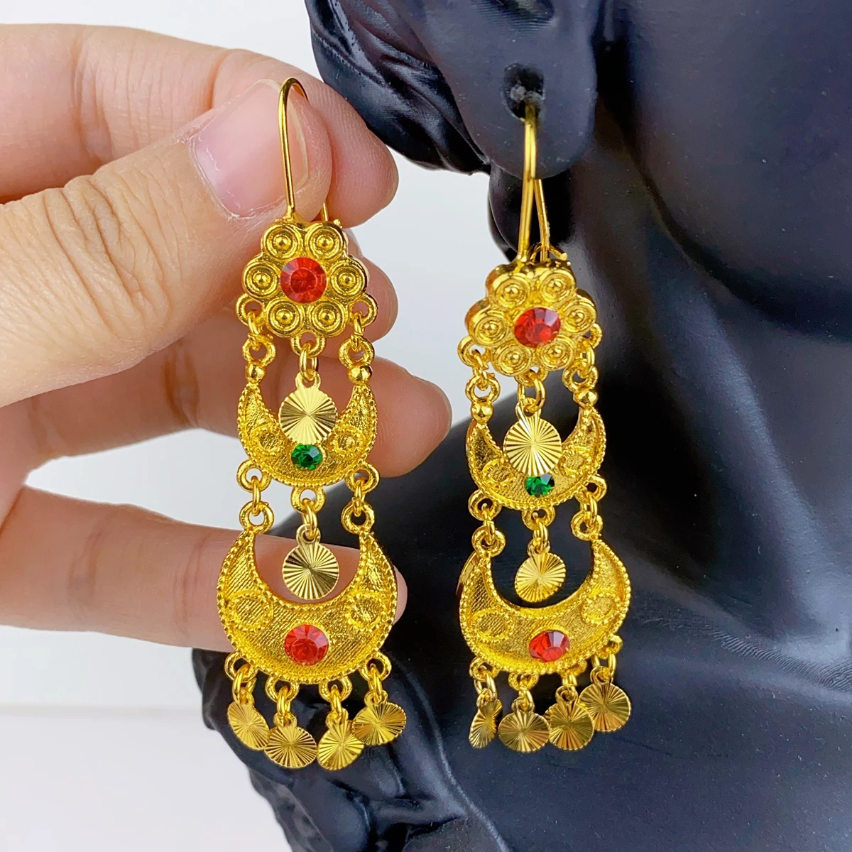 Indian Drop Dangle Earrings Je - Women Accessories Dubai recension och pris