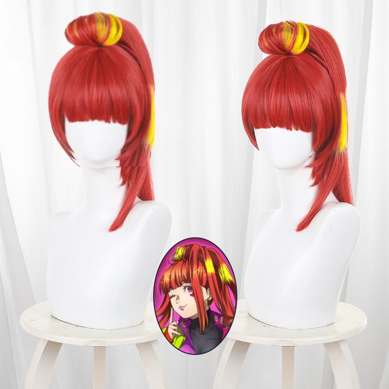 Anime Gnosia SQ Cosplay Wig Br - Women'S Yellow Accessories recension och pris