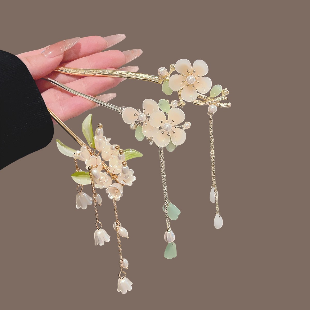 Vintage Chinese Style Tassel H - Hair Fork Stick recension och pris