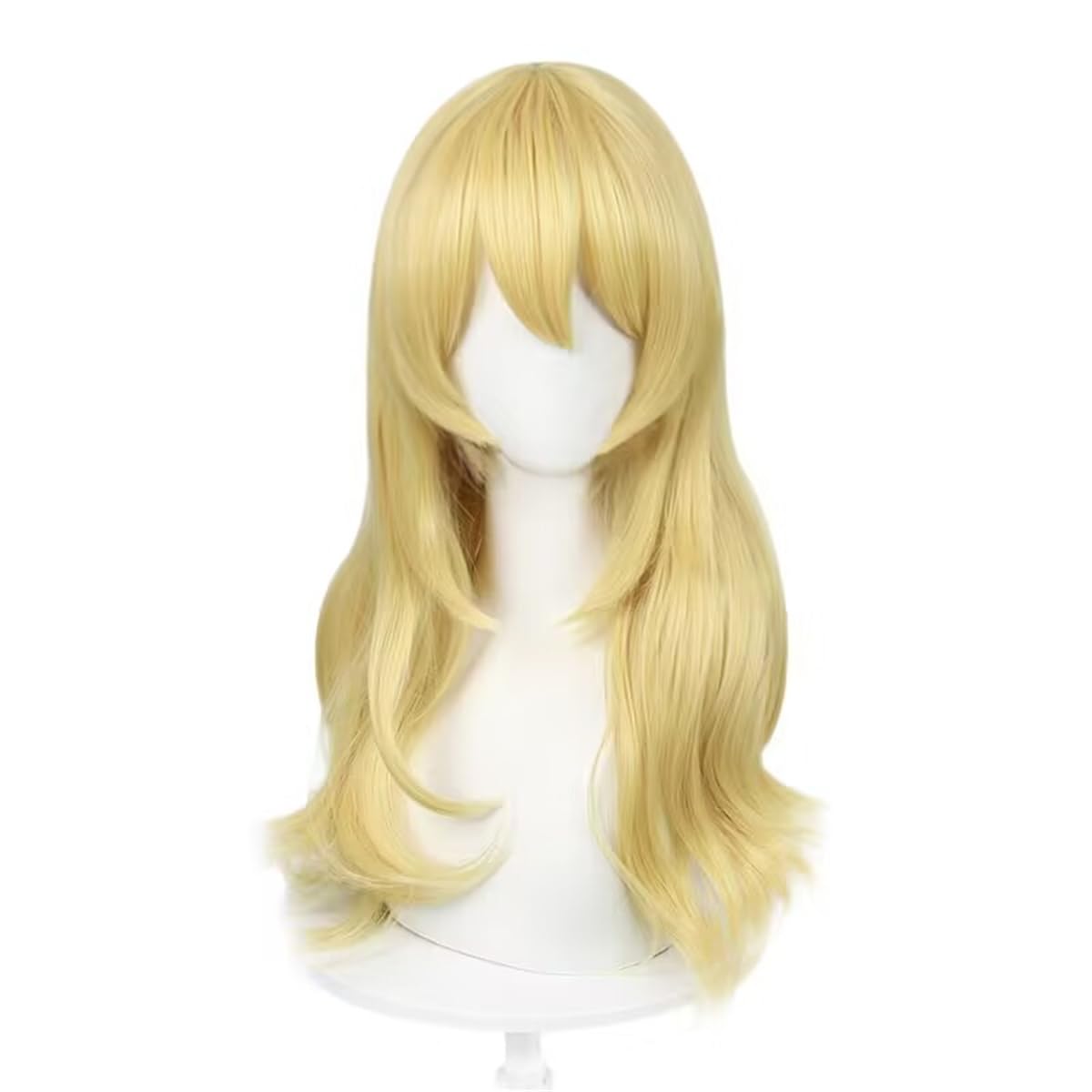 60cm Long Yellow Blonde Loose  - Women'S Yellow Accessories recension och pris
