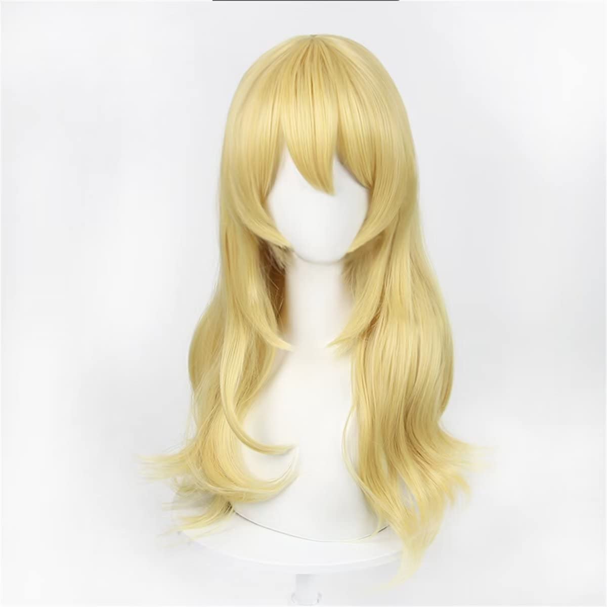 60cm Long Yellow Blonde Loose  - Women'S Yellow Accessories recension och pris