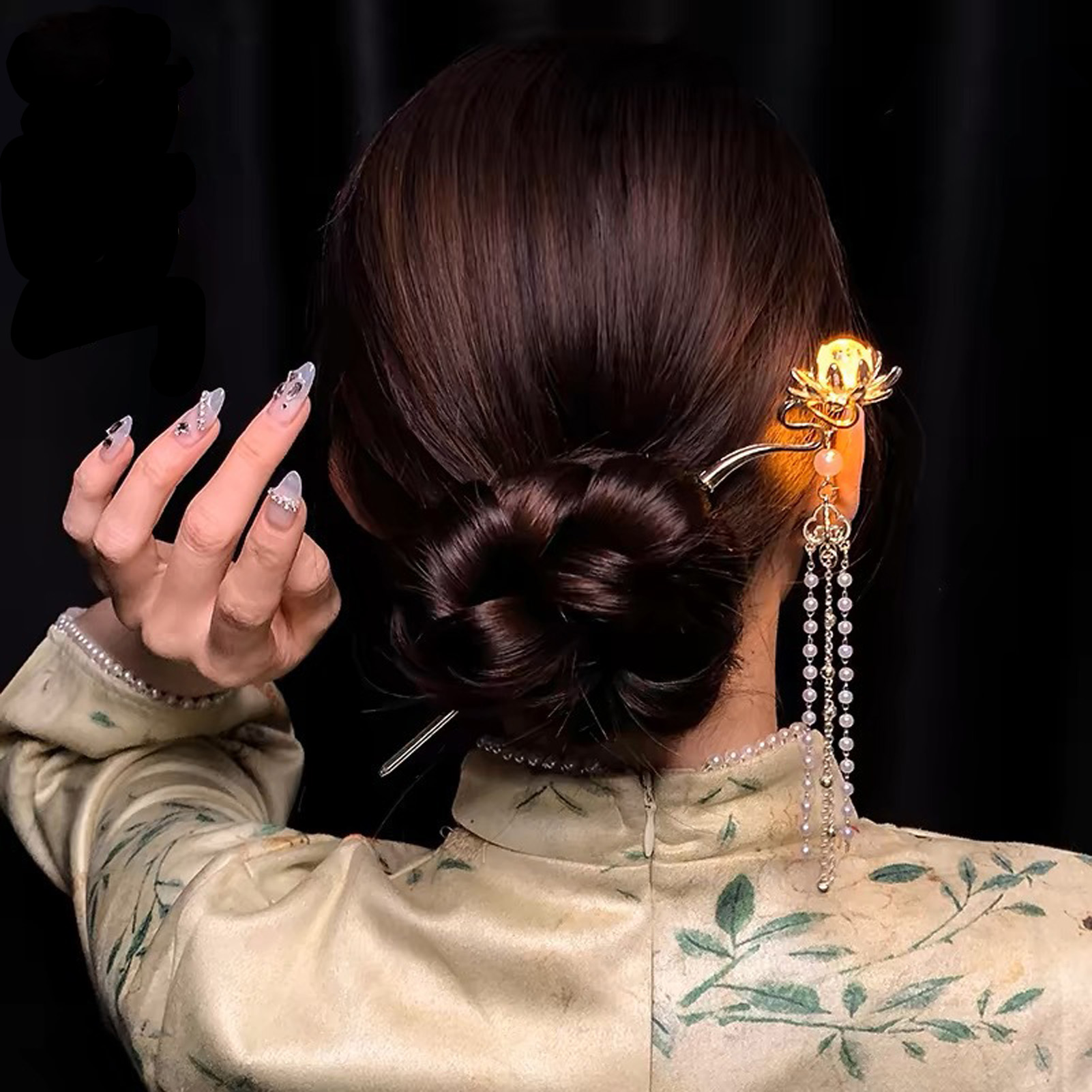 Luminous Flower Hairpin Exquis - Hair Fork Stick recension och pris