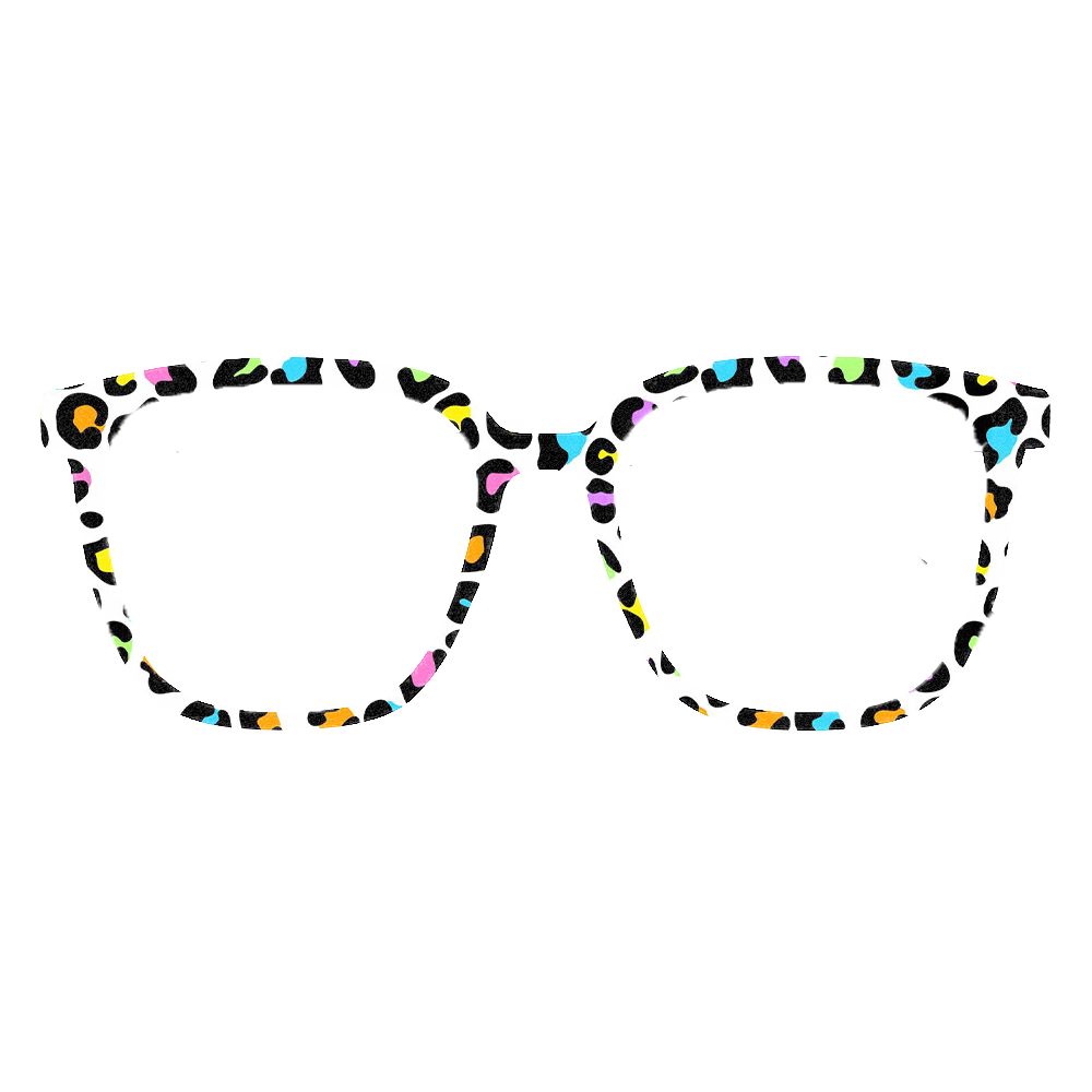 Trendy Rainbow Leopard Print S - Women Accessories Trending recension och pris