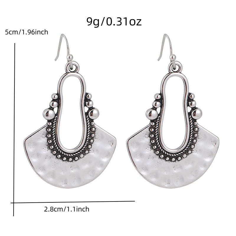 Hollow fan-shaped alloy pendan - Women'S Accessories Manufacturers recension och pris