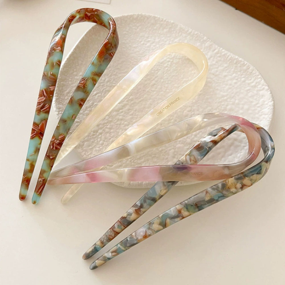 Retro U-shaped hairclip for wo - Hair Fork Stick recension och pris
