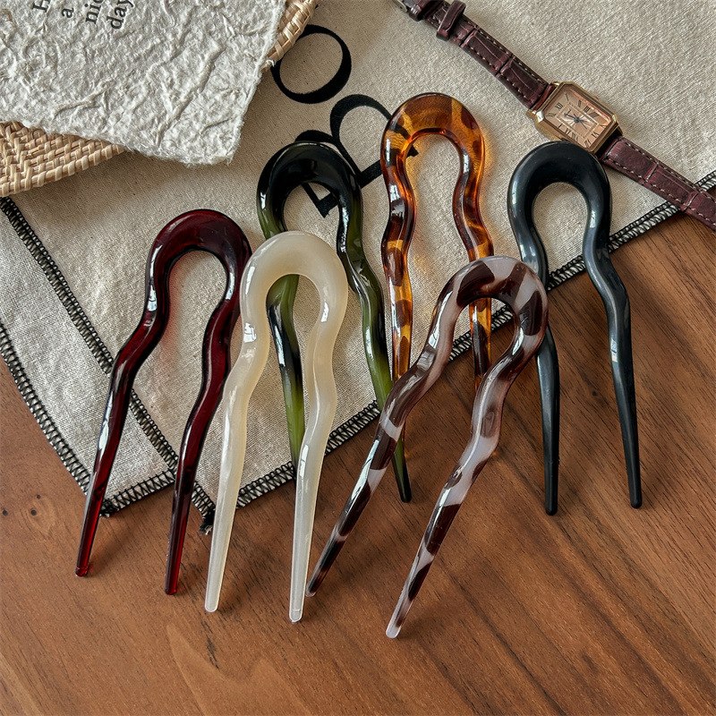 U-Shaped Hair Fork Fashion Tor - Hair Fork Stick recension och pris