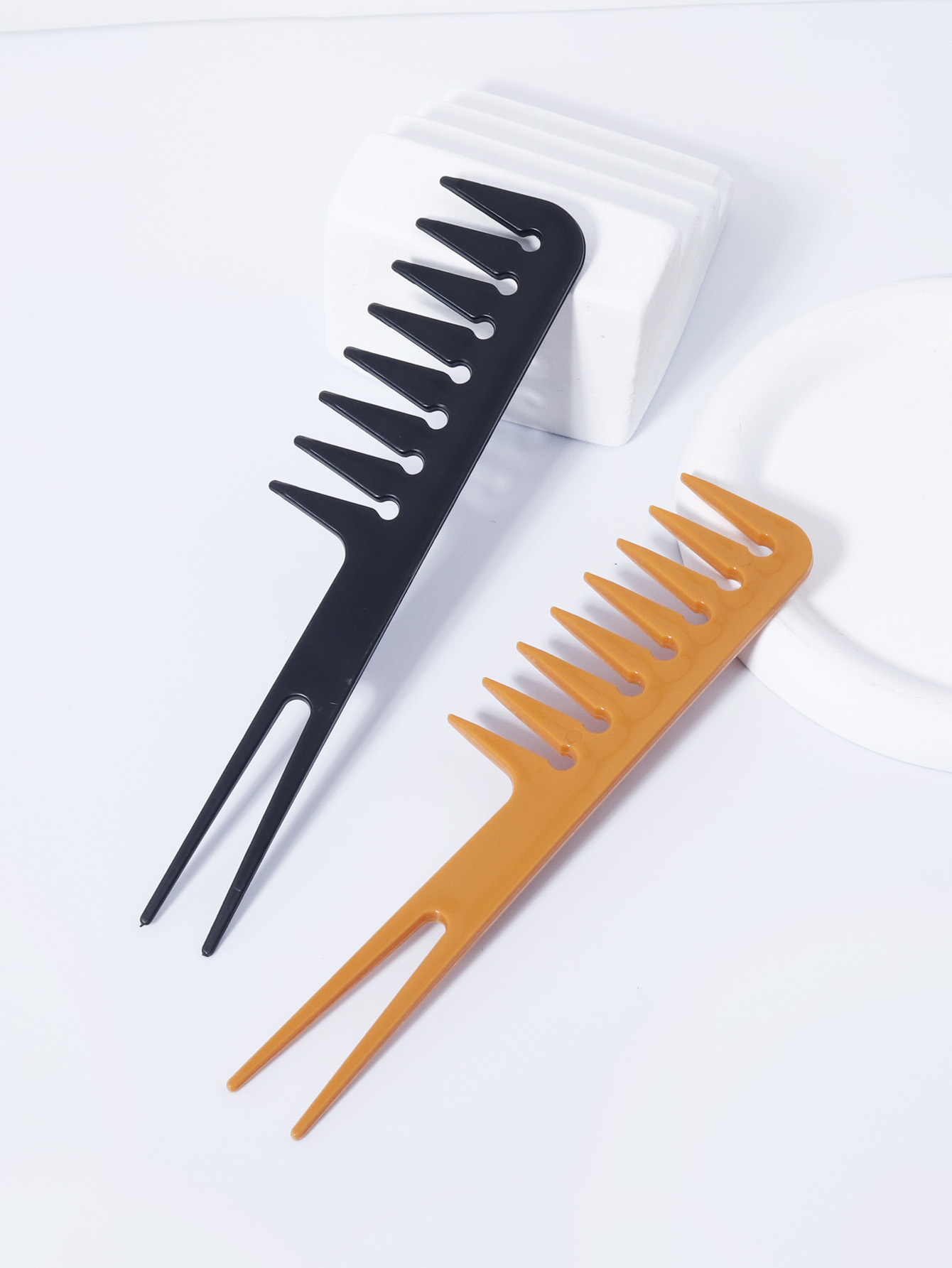 Double Fork Wide Tooth Comb, D - Women'S African Accessories recension och pris