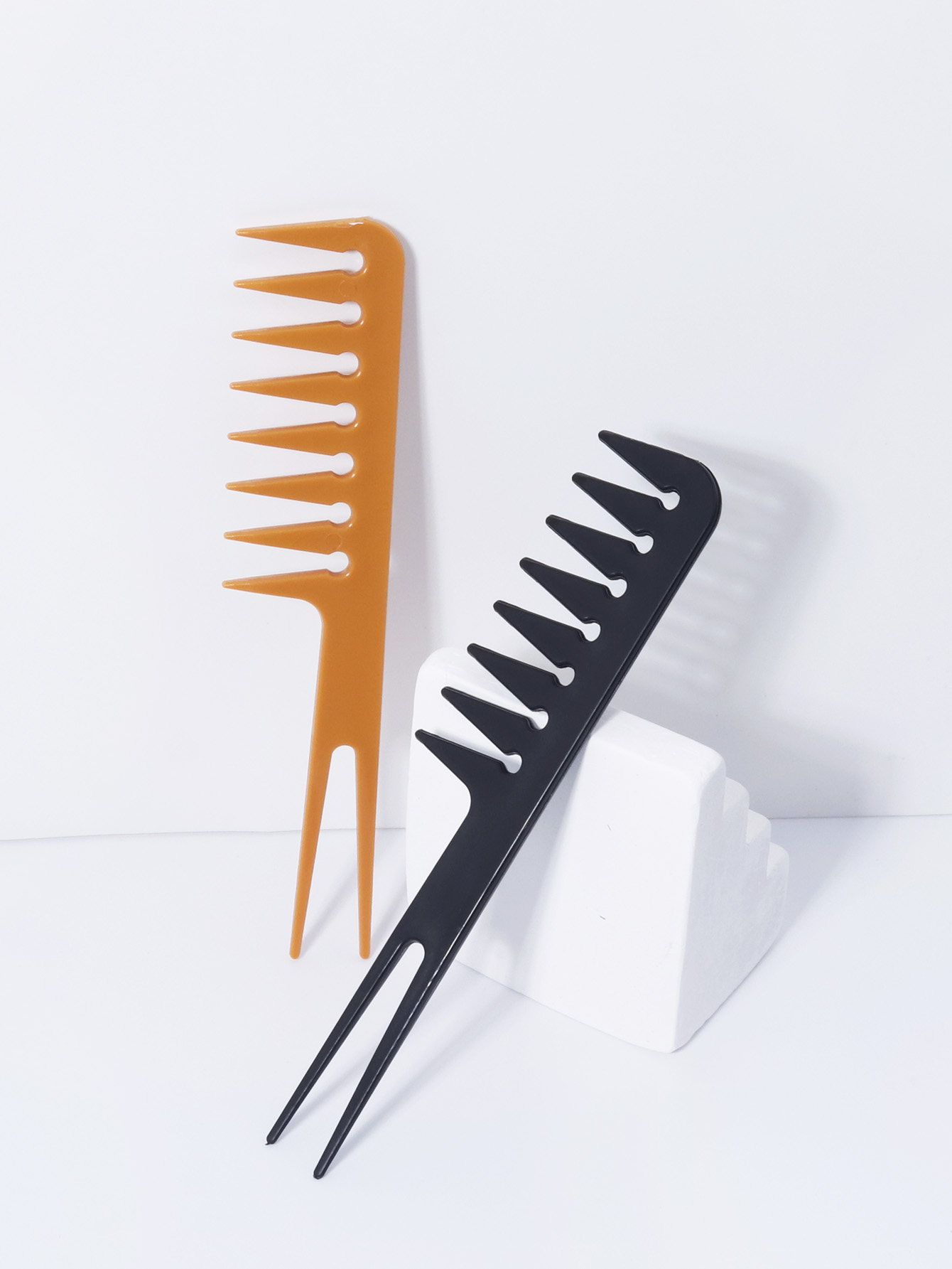 Double Fork Wide Tooth Comb, D - Women'S African Accessories recension och pris