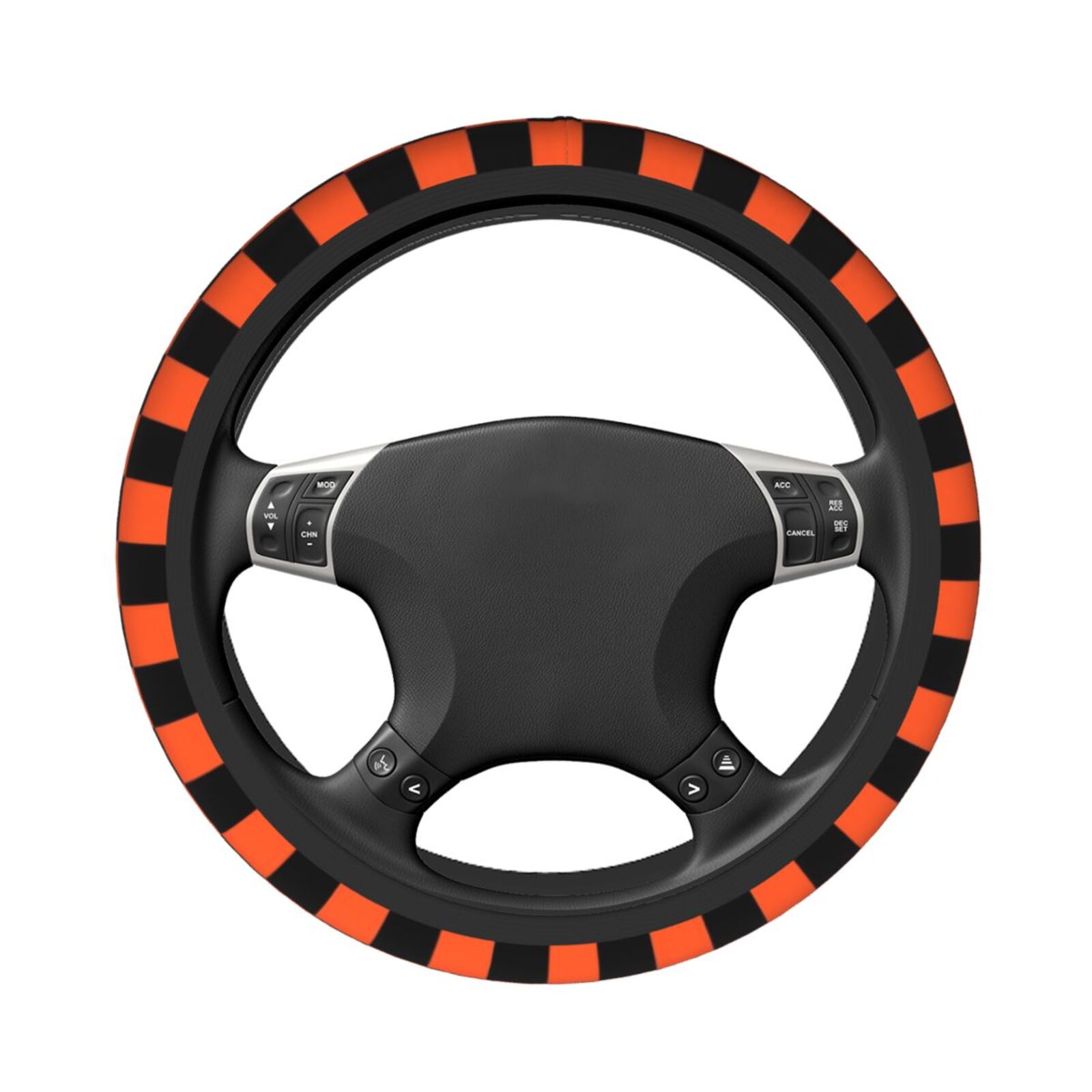 Black and Orange Grid Print St - Women'S Accessories Vans recension och pris