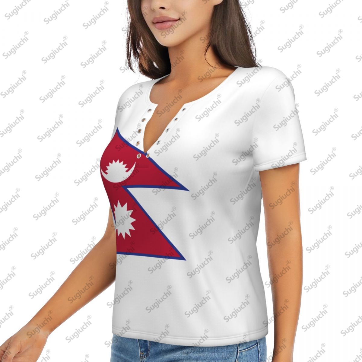 2025 Nepal Flag Sexy Deep V Ne - Women Accessories Nepal recension och pris