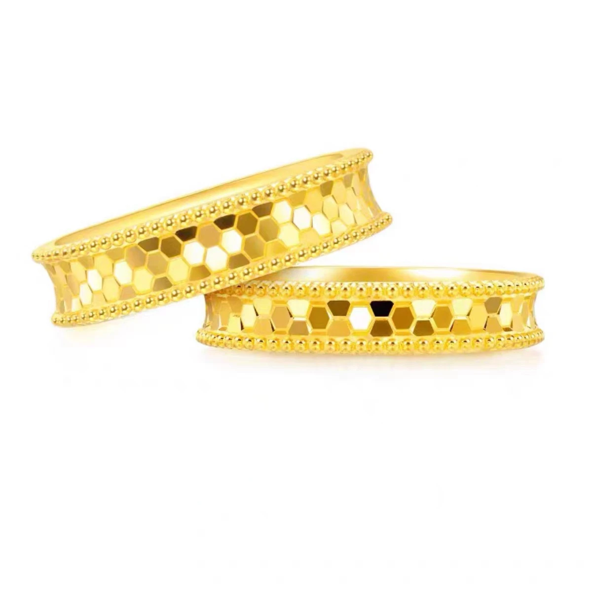 Pure Gold Color Shine Honeycom - Women Accessories Dubai recension och pris