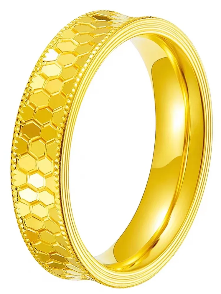 Pure Gold Color Shine Honeycom - Women Accessories Dubai recension och pris