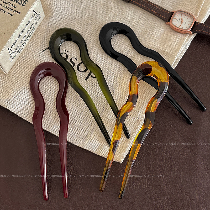 2026 U-Shaped Hair Fork Fashio - Hair Fork Stick recension och pris