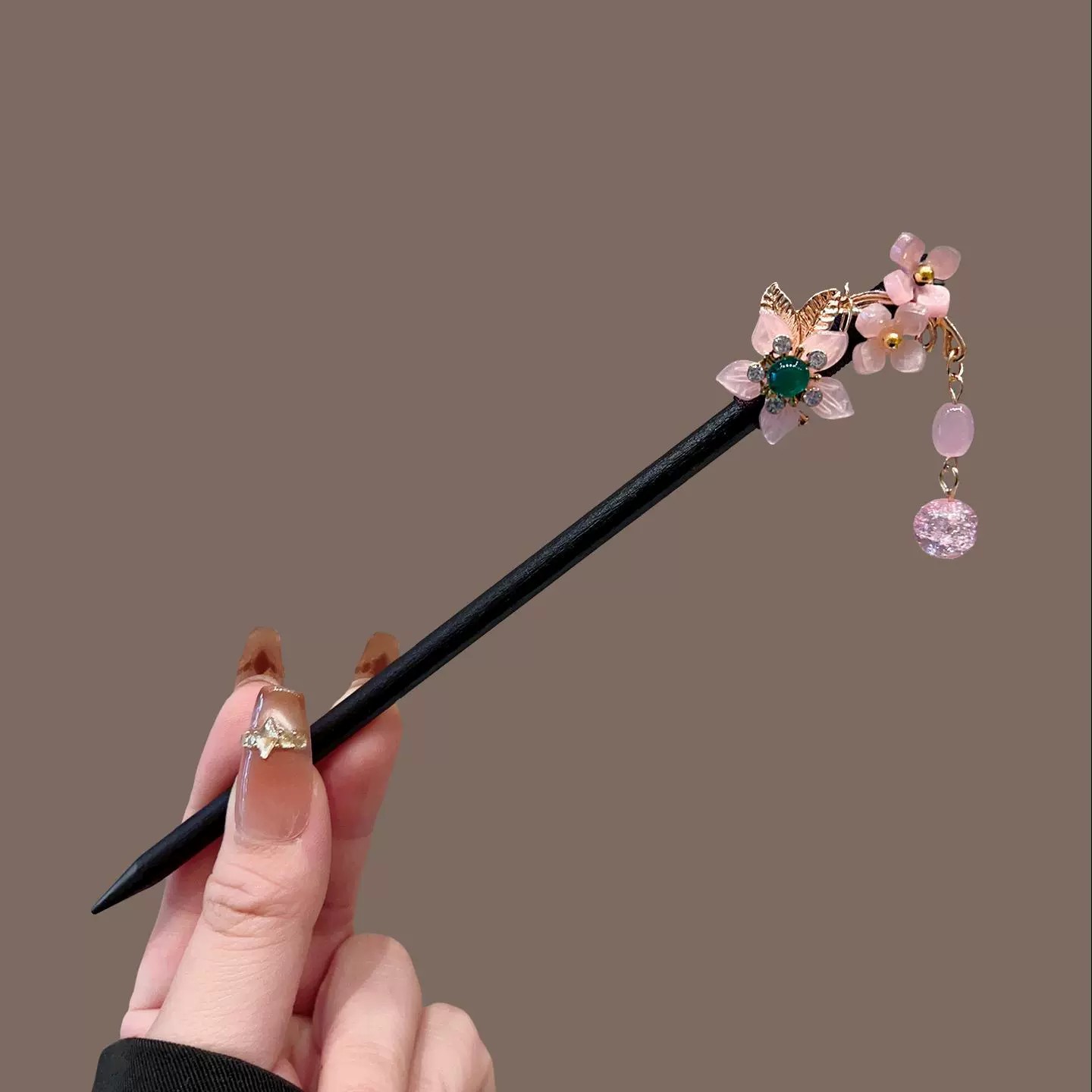Antique Wooden Hairpin Women's - Hair Fork Stick recension och pris