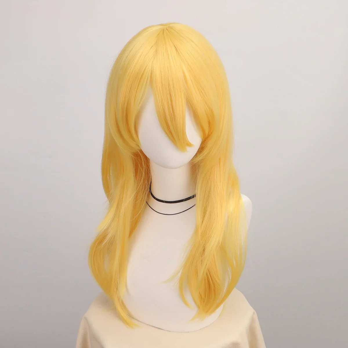 Yellow Long Great Wavy Curly C - Women'S Yellow Accessories recension och pris