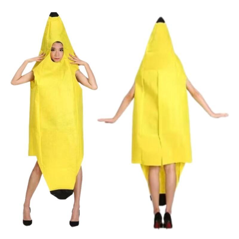Adult Banana Costume Funny Fru - Women'S Yellow Accessories recension och pris