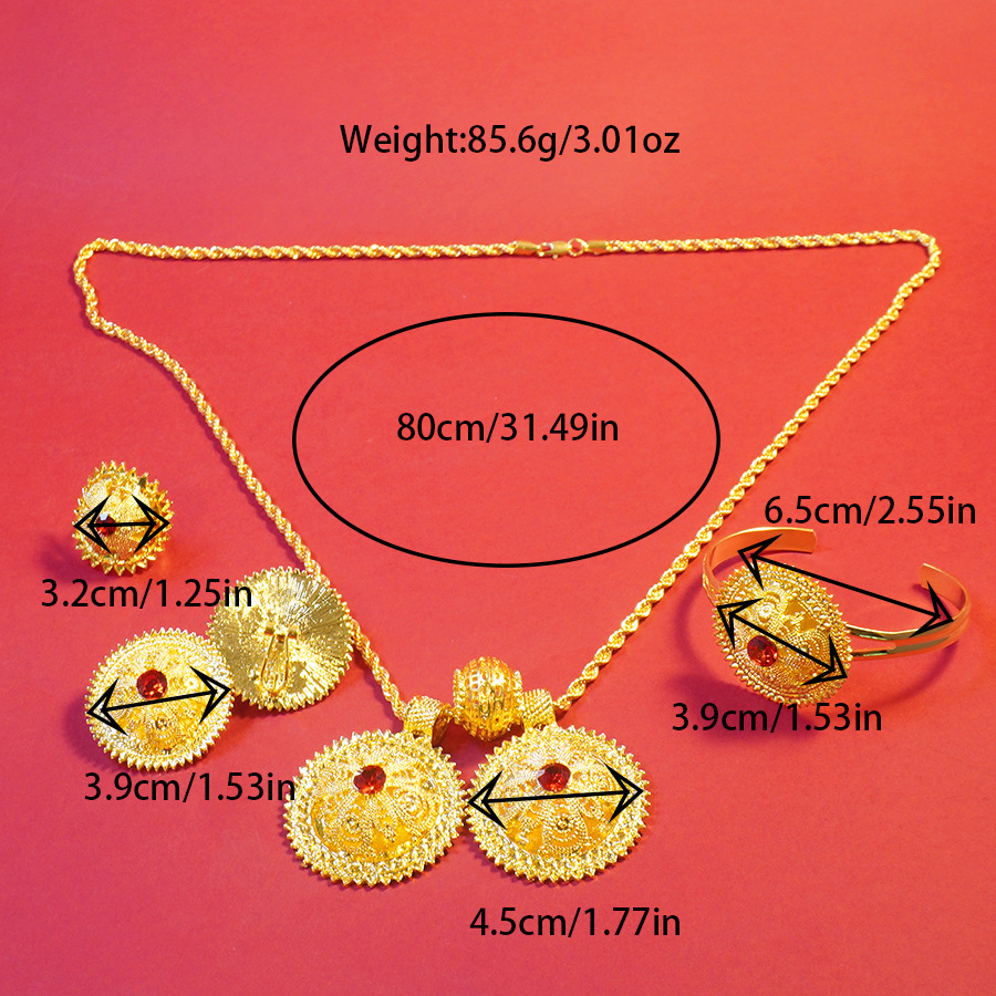 9999 gold fashionable Ethiopia - Women'S African Accessories recension och pris