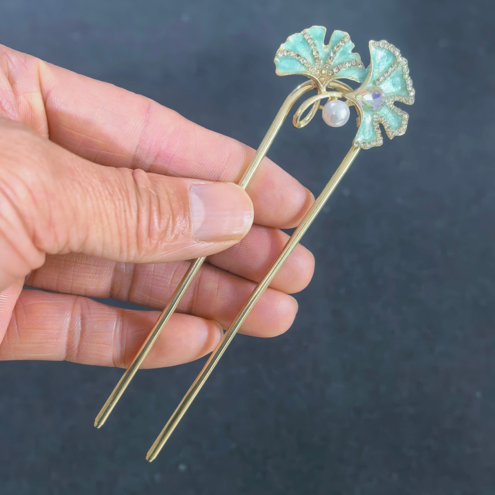 Vintage Floral Butterfly Hair  - Hair Fork Stick recension och pris