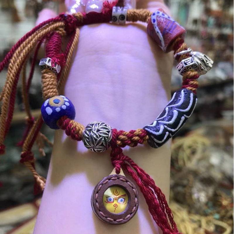 Tibetan jewelry -woven Nepal g - Women Accessories Nepal recension och pris