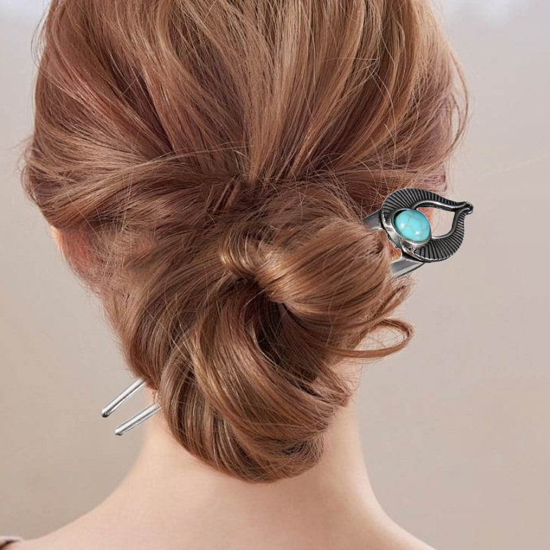 Egypt Turquoise U Shape Hair F - Hair Fork Stick recension och pris