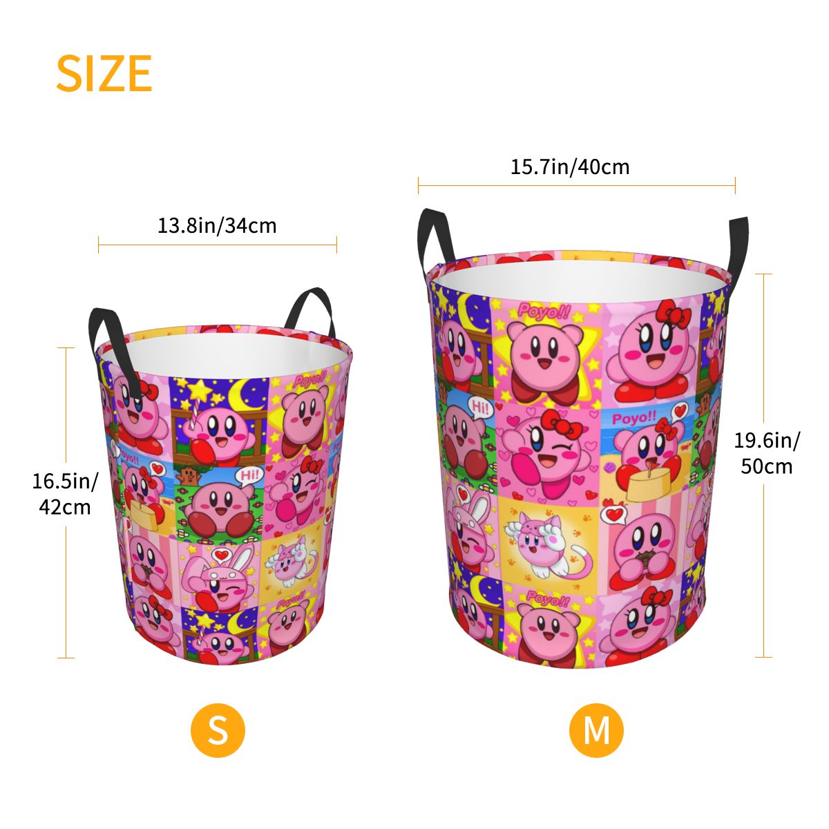 K-Kirbys Anime Laundry Hamper  - Women Accessories Hamper recension och pris