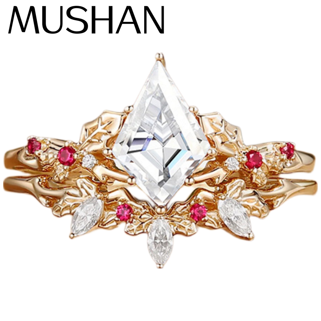MUSHAN Custom Jewelry 925 Ster - Women'S Yellow Accessories recension och pris